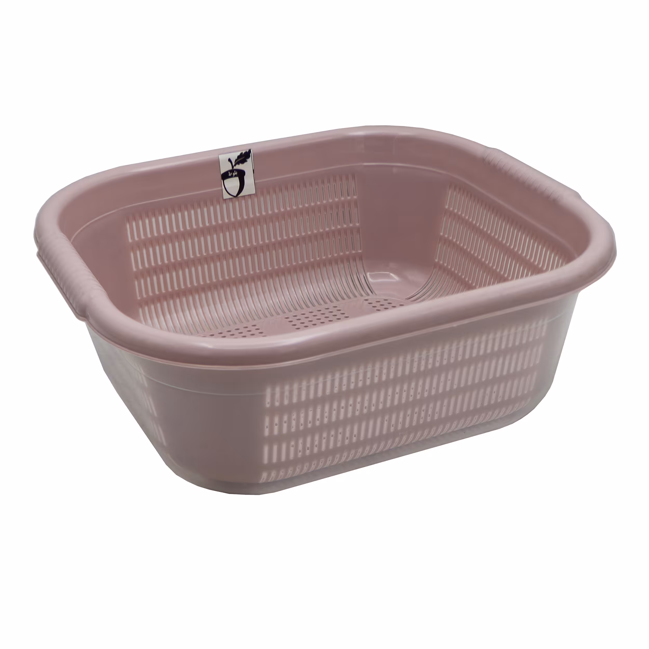 آبکش و لگن مدل بلوط کد YPM-T39-31x27.5CM بسته 2 عددی