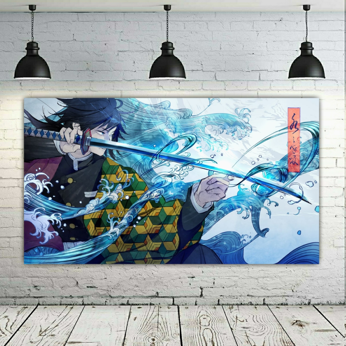 تابلو بوم طرح انیمه شکارچی اهریمن کد SDT4859