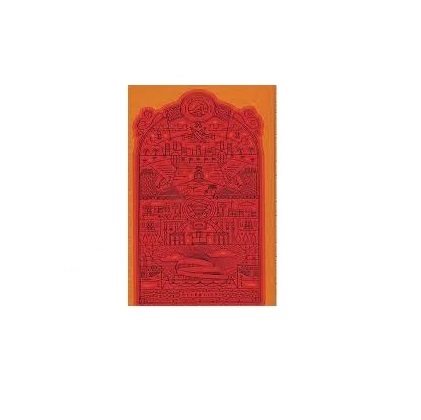 دفتر یادداشت همیشه مدل golden city رنگ نارنجی