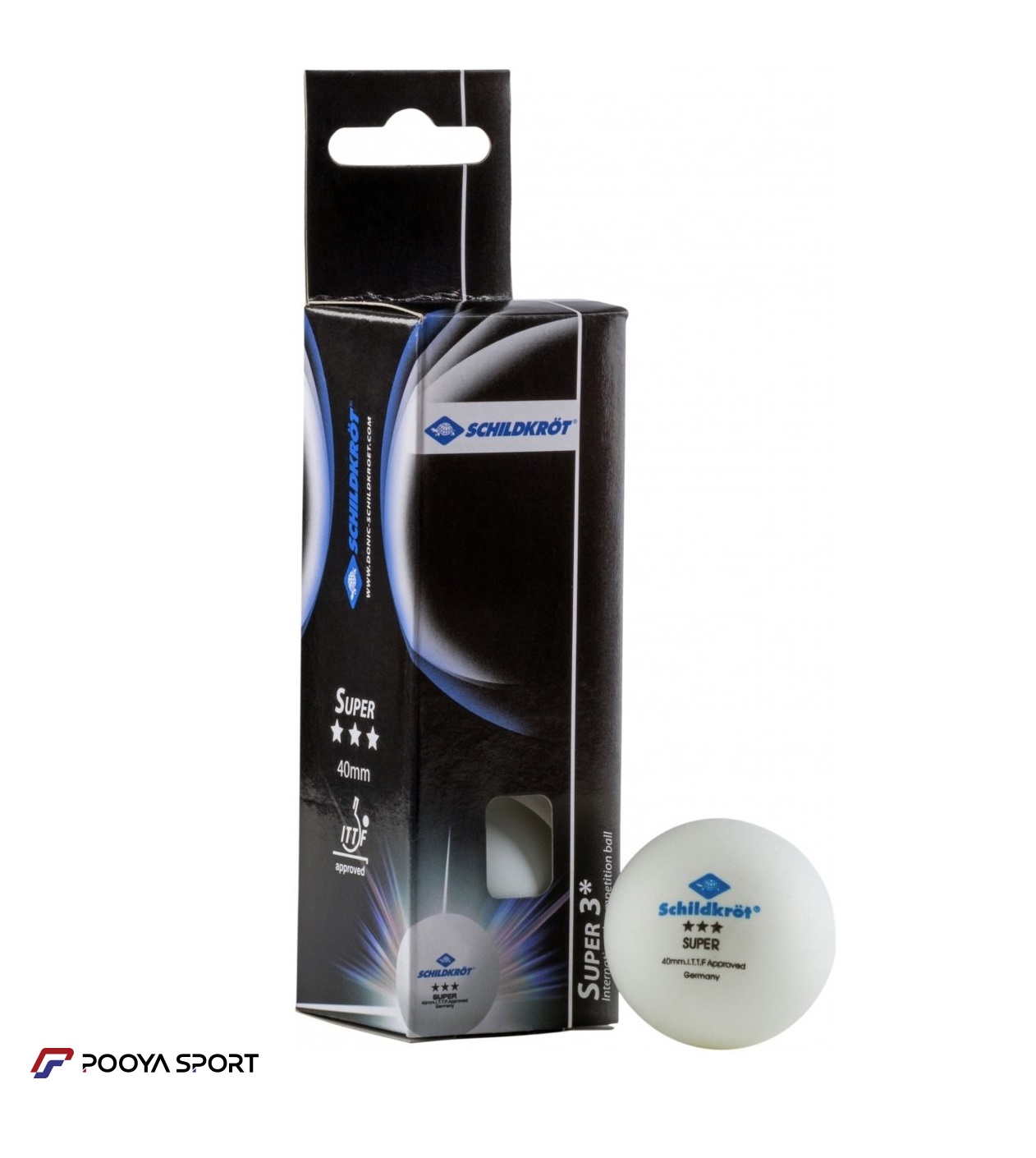 توپ پینگ پنگ شیلدکروت مدل *Super 3 اصل