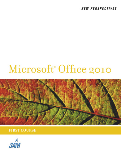 خرید و دانلود نسخه کامل کتاب New Perspectives on Microsoft Office 2010, First Course