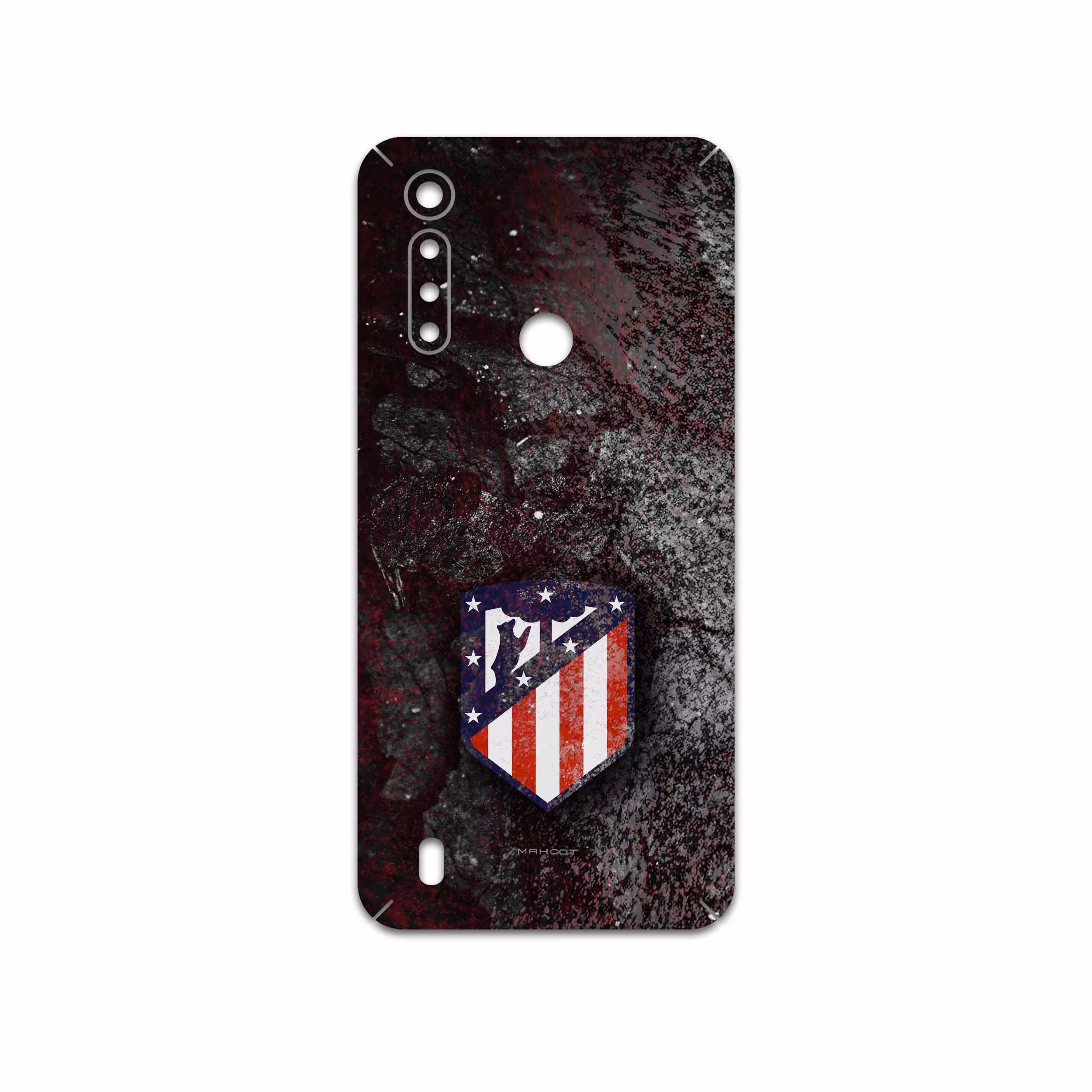 برچسب پوششی ماهوت مدل Atletico de Madrid مناسب برای گوشی موبایل موتورولا Moto G8 Power Lite