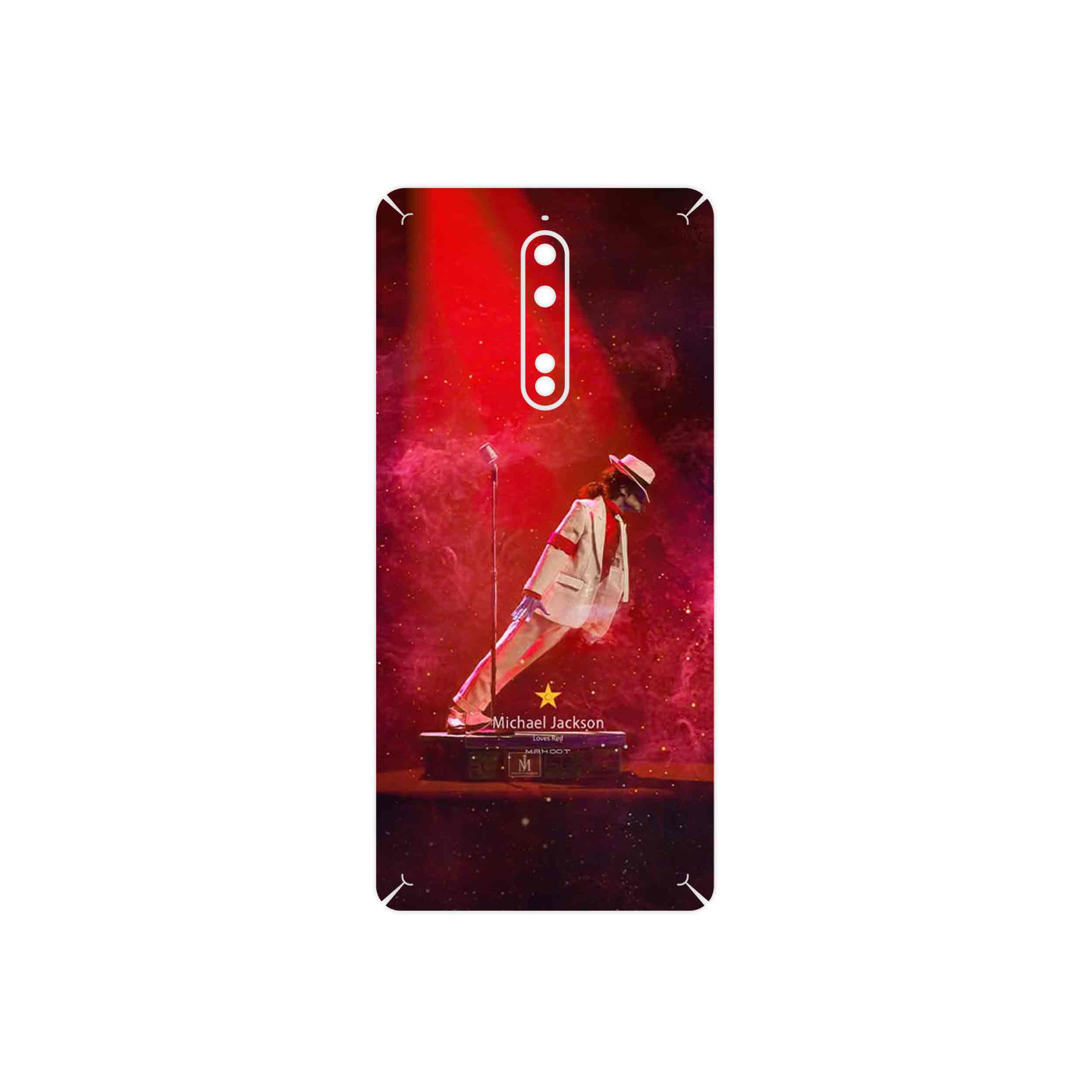 برچسب پوششی ماهوت مدل Michael Jackson مناسب برای گوشی موبایل نوکیا 8
