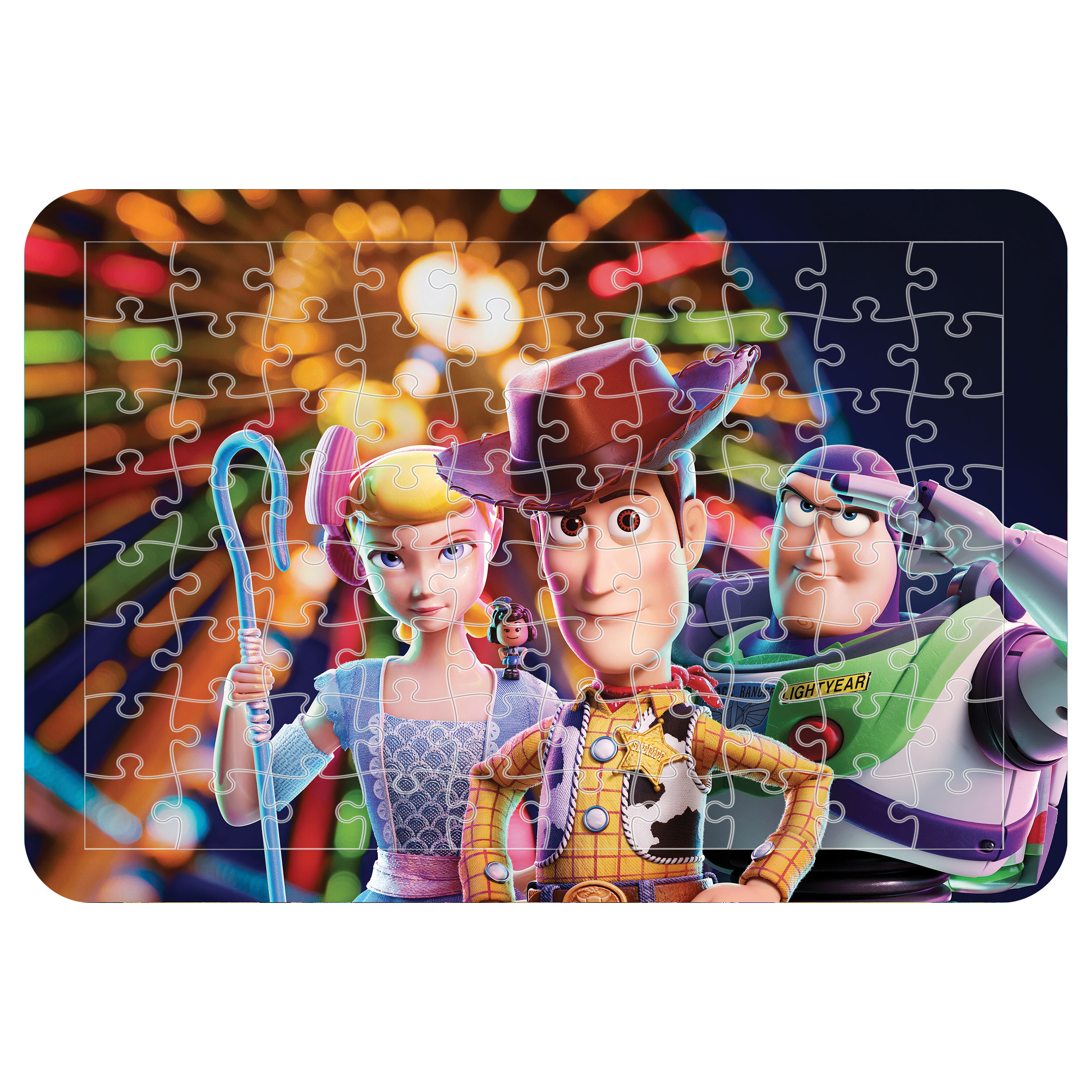 پازل 54 تکه اطلس آبی طرح انیمیشن داستان اسباب بازی مدل P1227