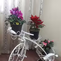 استند گل طرح دوچرخه ویلا سازه ارسال با باربری پس کرایه