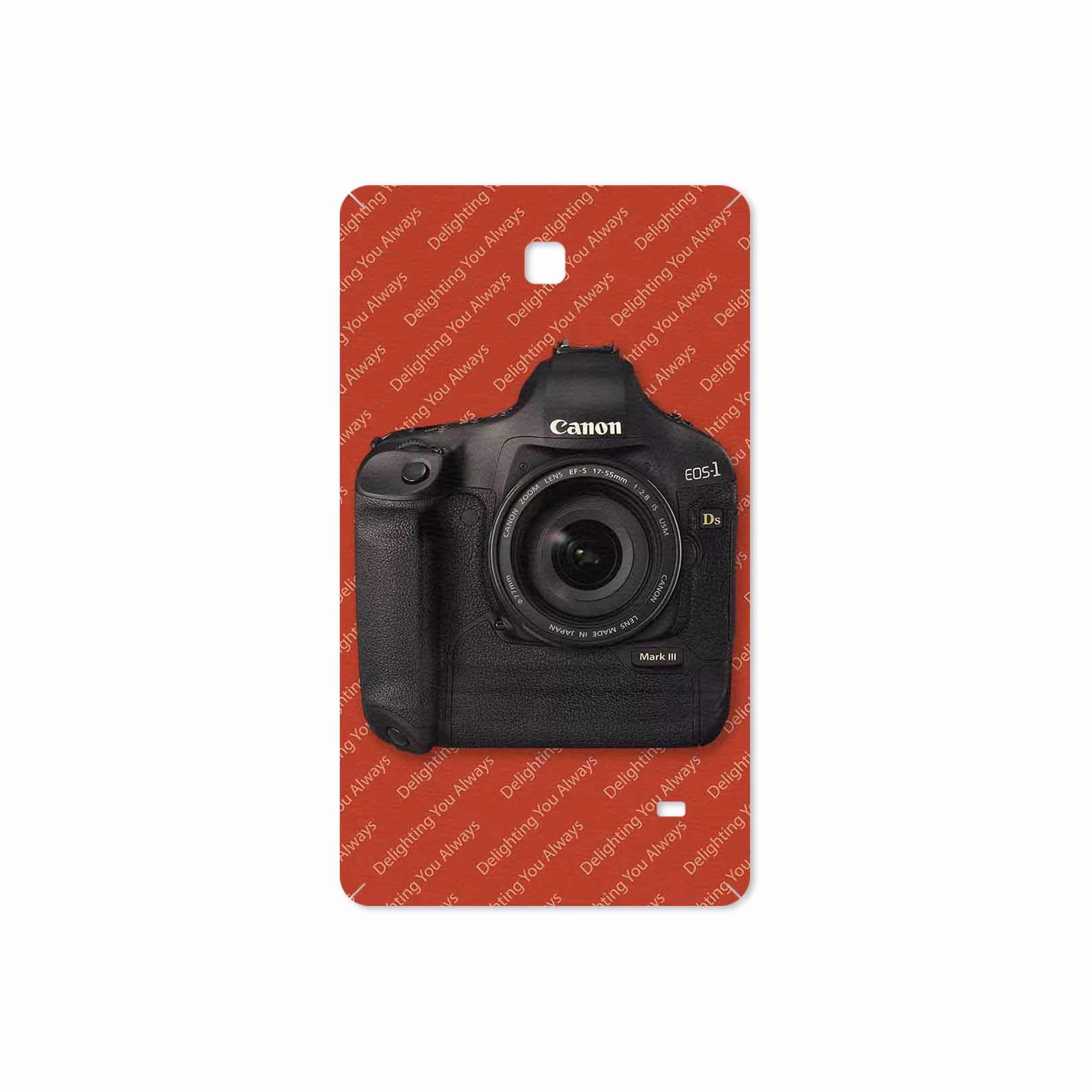 برچسب پوششی ماهوت مدل Canon-Logo مناسب برای تبلت سامسونگ Galaxy Tab 4 7.0 2014 T230