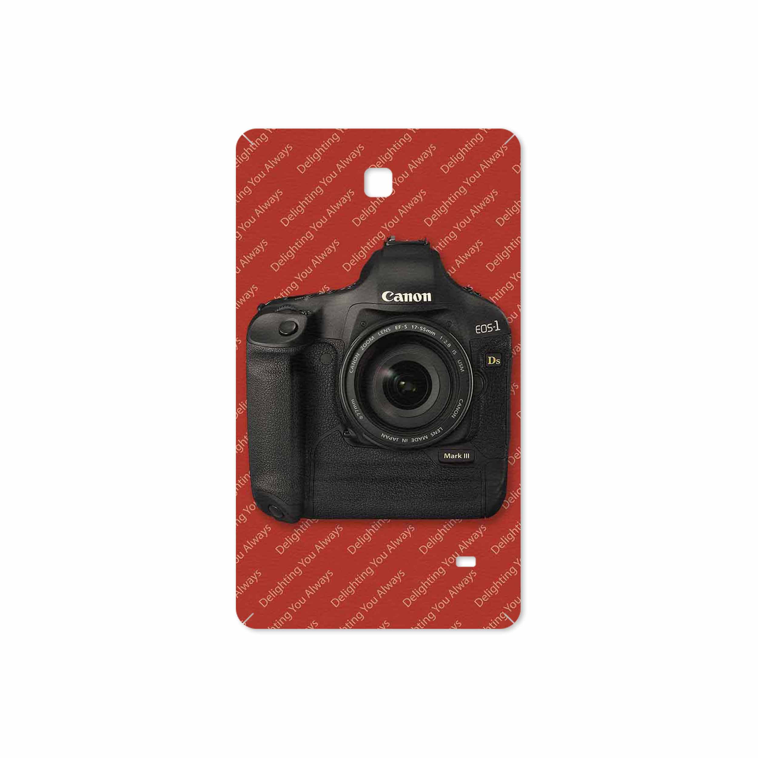 برچسب پوششی ماهوت مدل Canon-Logo مناسب برای تبلت سامسونگ Galaxy Tab 4 7.0 2014 T230