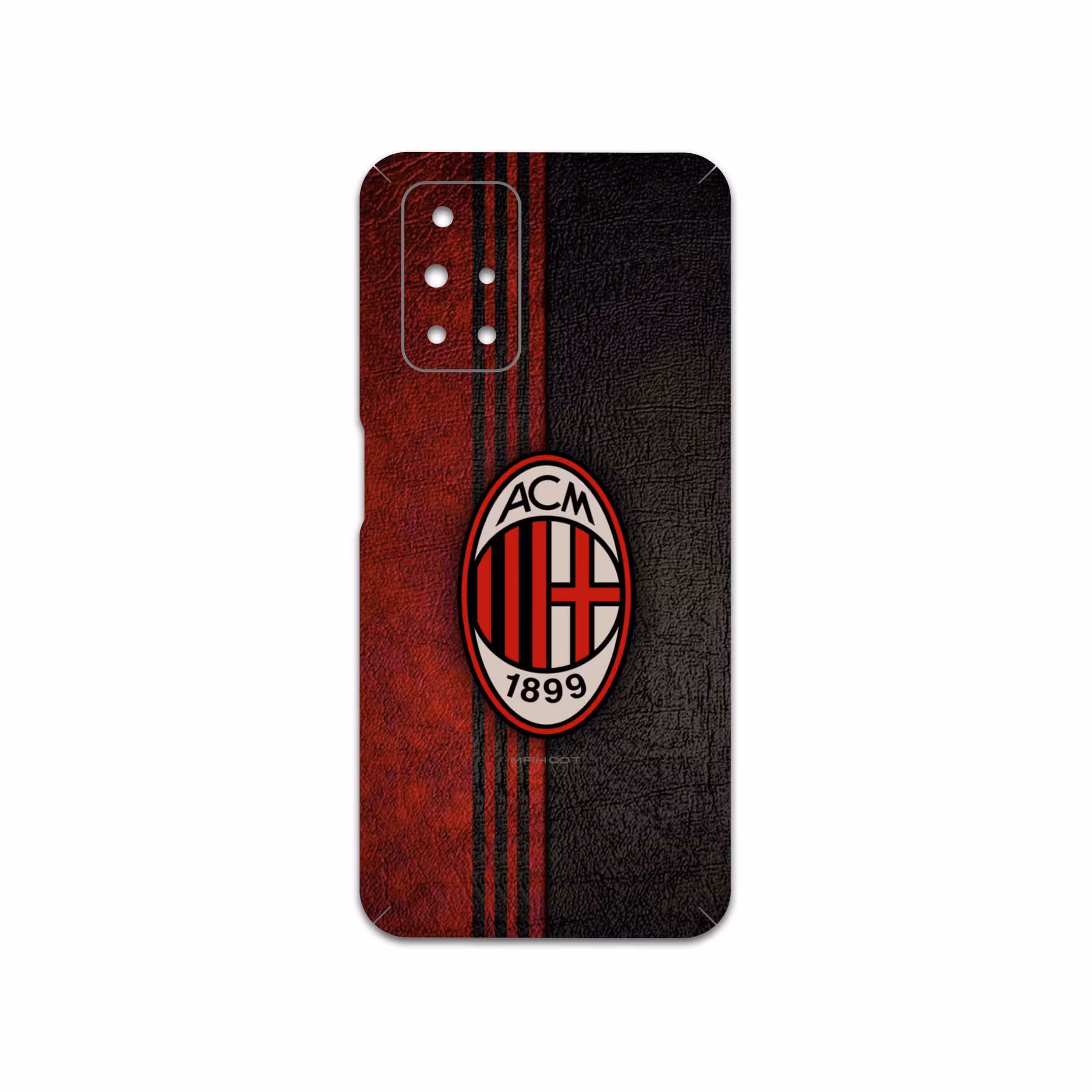 برچسب پوششی ماهوت مدل AC-Milan مناسب برای گوشی موبایل شیائومی Redmi 10 Prime