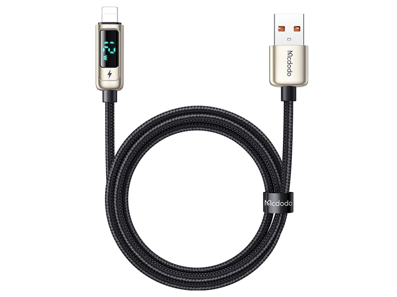 کابل شارژ هوشمند لایتنینگ مک دودو Mcdodo Ca-9941 Digital Display Pro Lightning Cable 1.2M