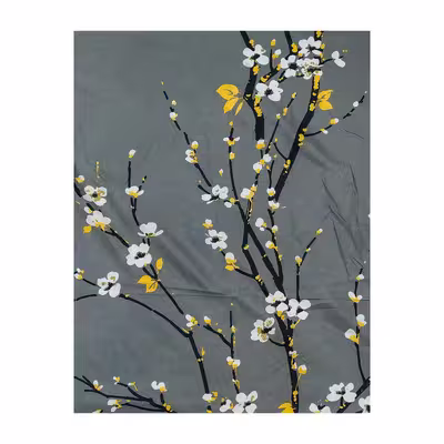 ملحفه آدنو مدل گلریز کد CH52 یک نفره سایز 120x200 سانتی متر