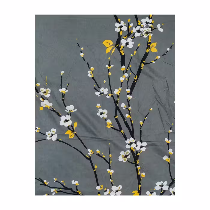 ملحفه آدنو مدل گلریز کد CH52 یک نفره سایز 120x200 سانتی متر