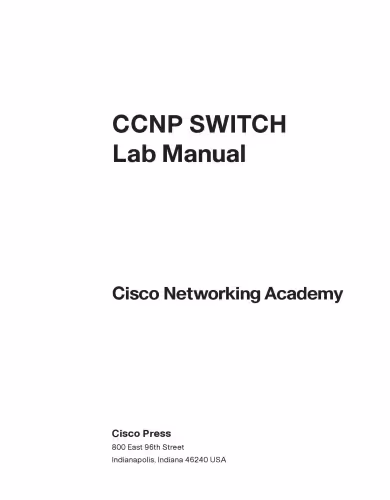 خرید و دانلود نسخه کامل کتاب CCNP SWITCH Lab Manual