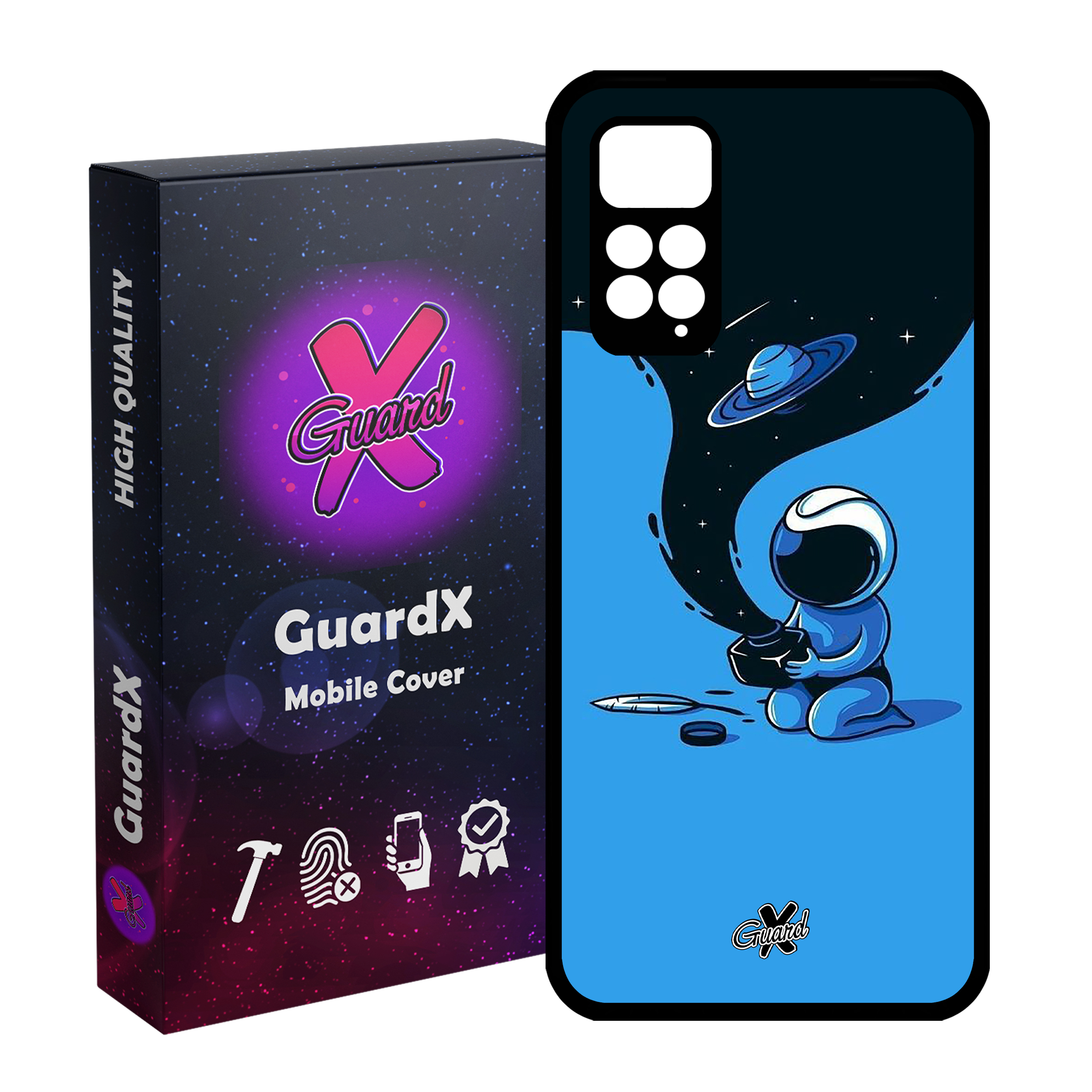 کاور گارد ایکس طرح Galaxy مدل Glass10052 مناسب برای گوشی موبایل شیائومی Redmi Note 11 Pro 4G/5G