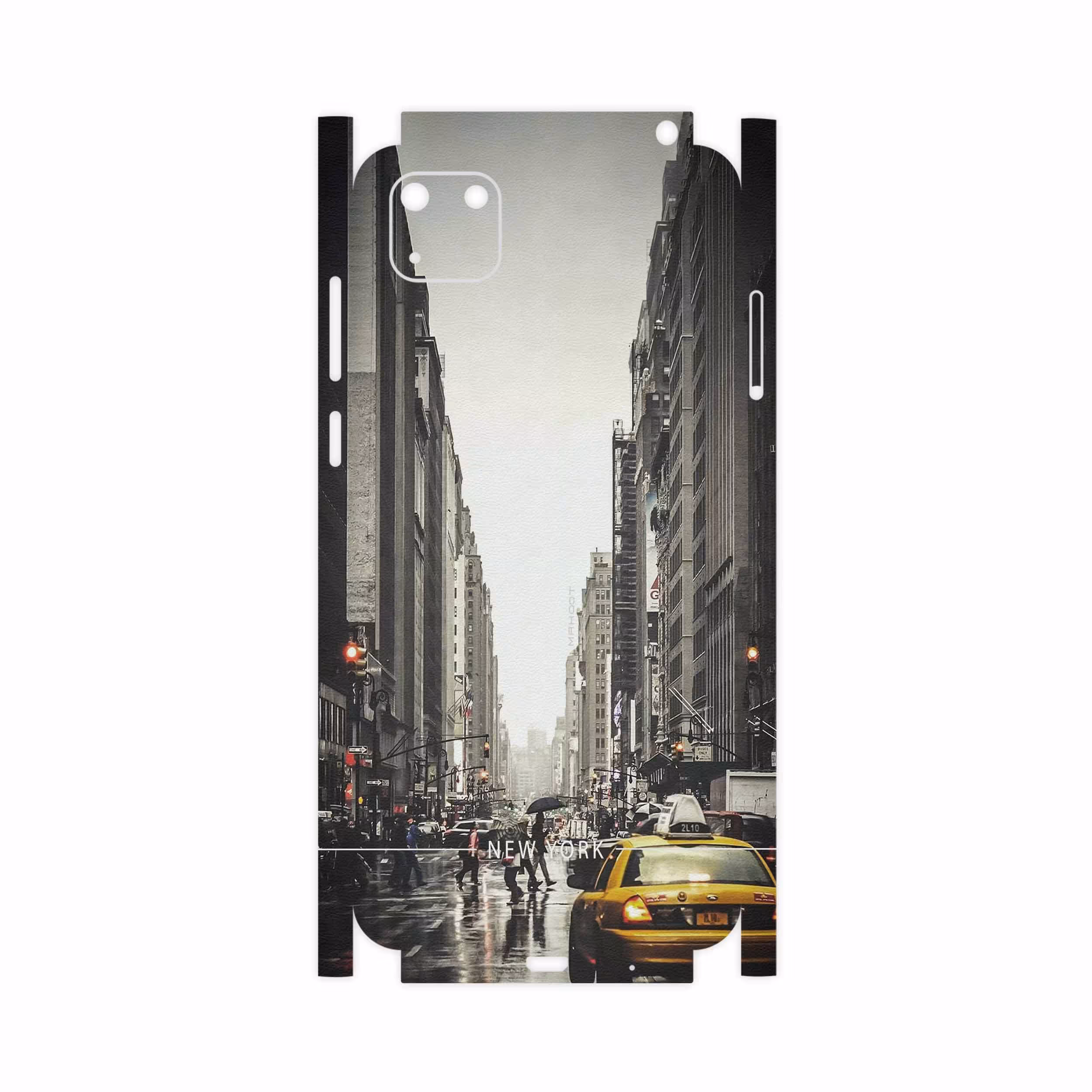 برچسب پوششی ماهوت مدل New York City-FullSkin مناسب برای گوشی موبایل هوآوی Y5p