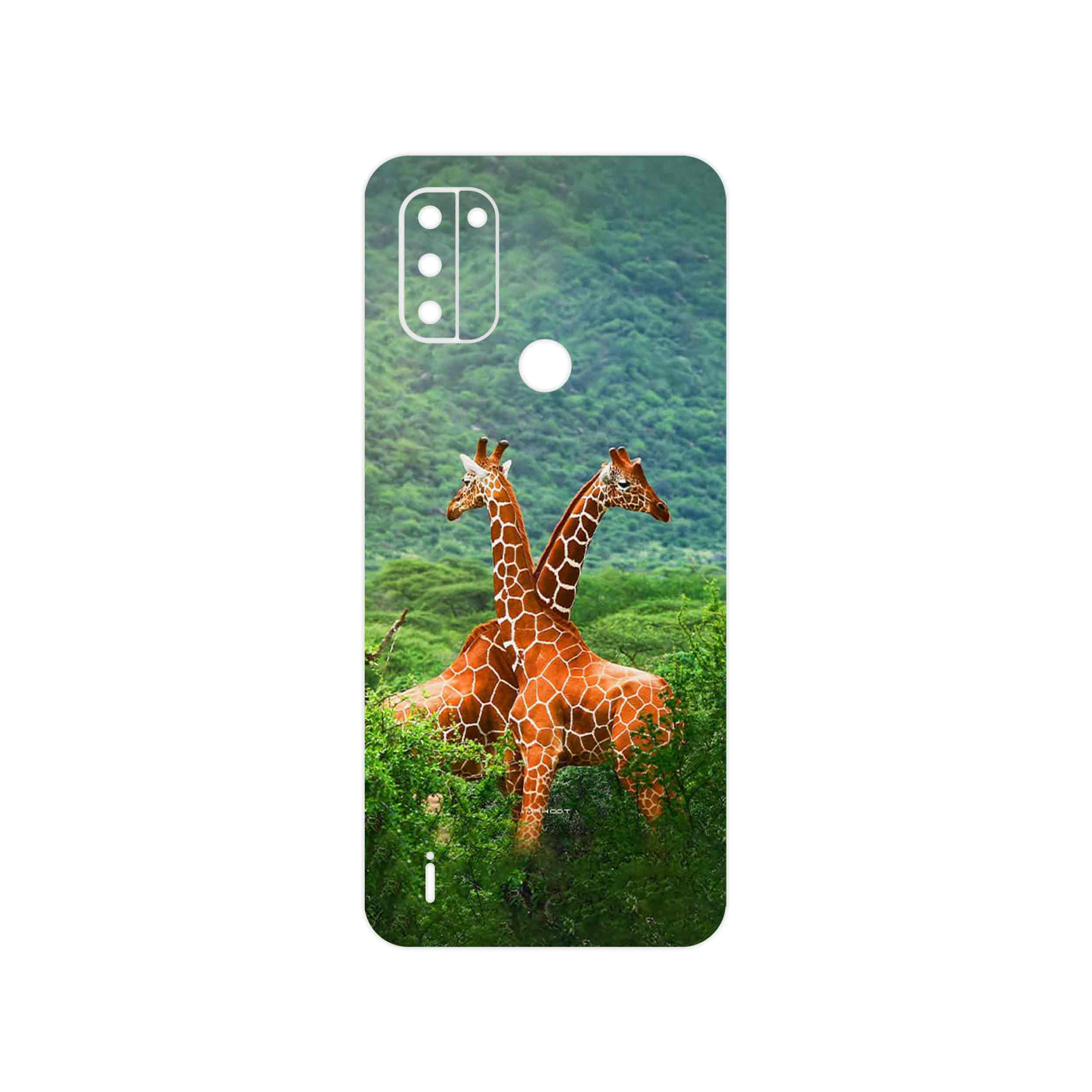 برچسب پوششی ماهوت مدل Giraffe مناسب برای گوشی موبایل نوکیا C31