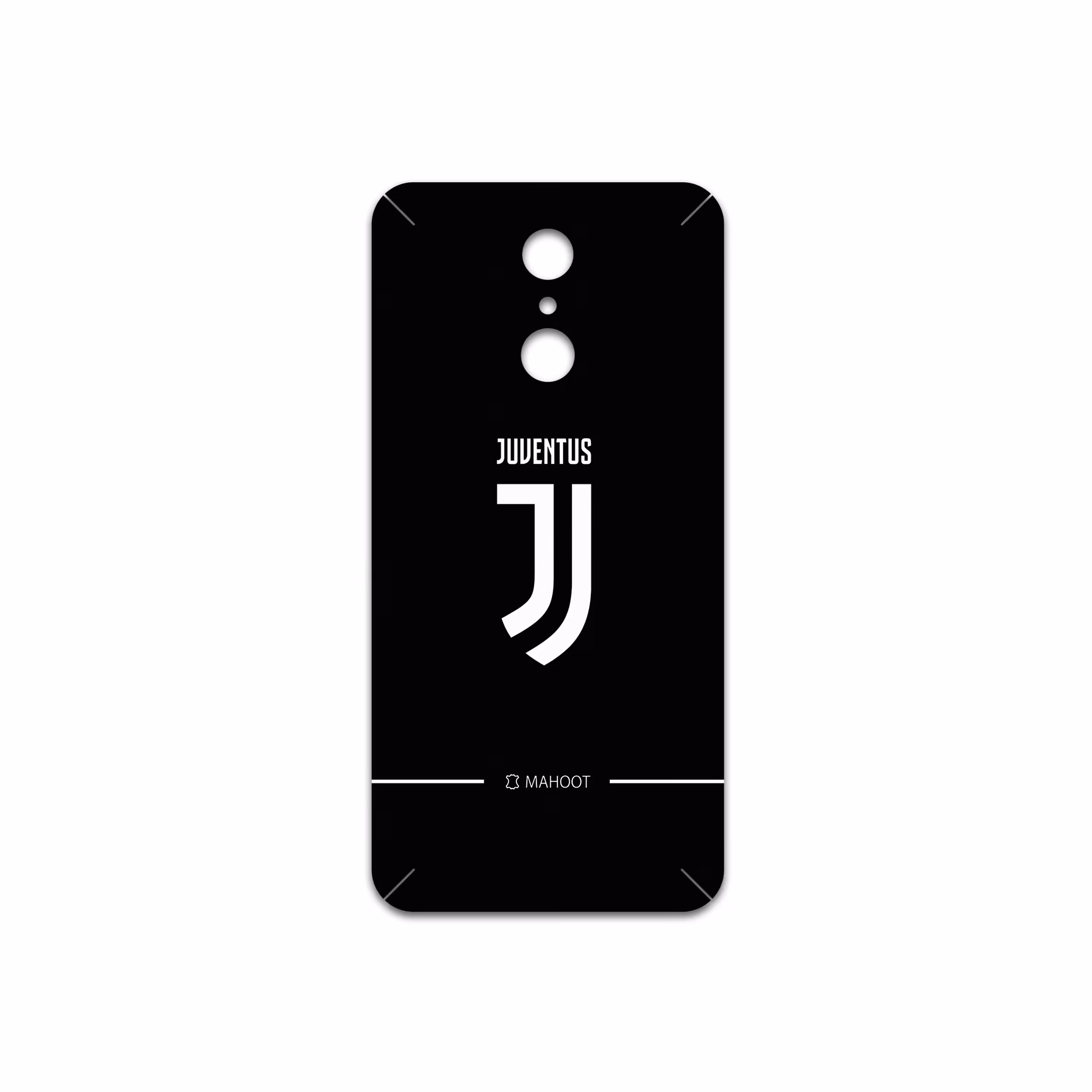 برچسب پوششی ماهوت مدل Juventus-FC مناسب برای گوشی موبایل ال جی Q7