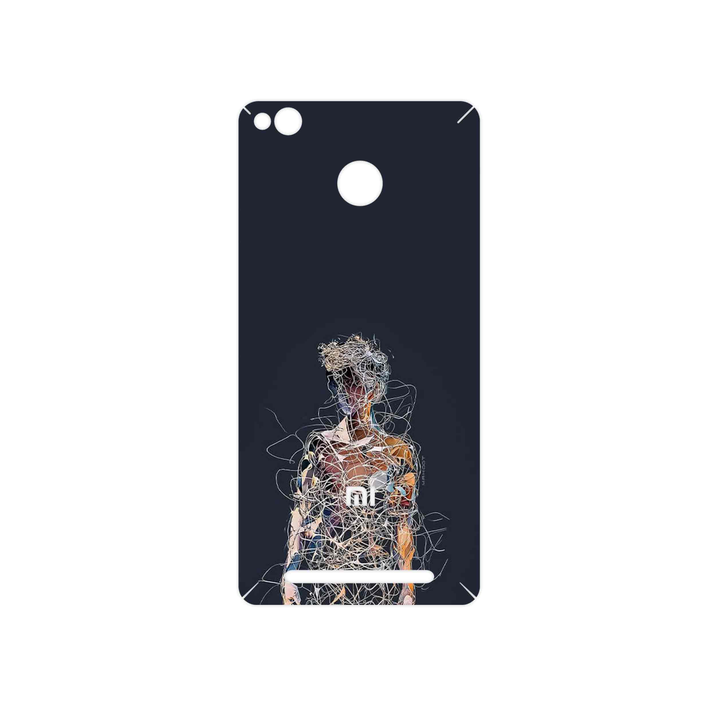 برچسب پوششی ماهوت مدل Strings Digital Art 1 مناسب برای گوشی موبایل شیائومی Redmi 3 Pro