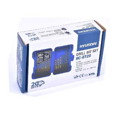 مجموعه 20 عددی مته هیوندای مدل BT20
