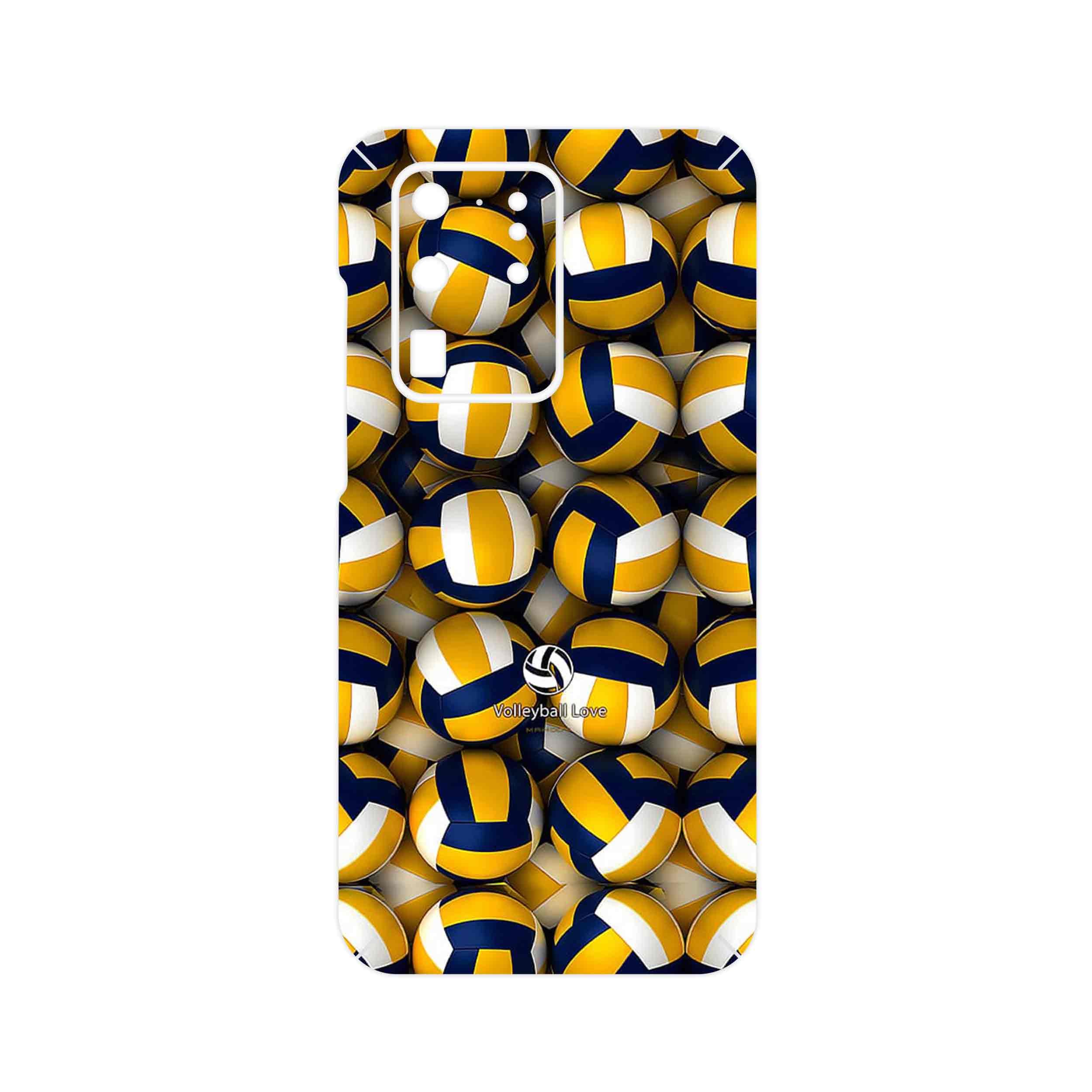 برچسب پوششی ماهوت مدل Volleyball مناسب برای گوشی موبایل سامسونگ Galaxy S20 Ultra