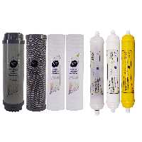 فیلتر دستگاه تصفیه آب آکوآ اسپرینگ مدل F-S7-H7 مجموعه 7 عددی