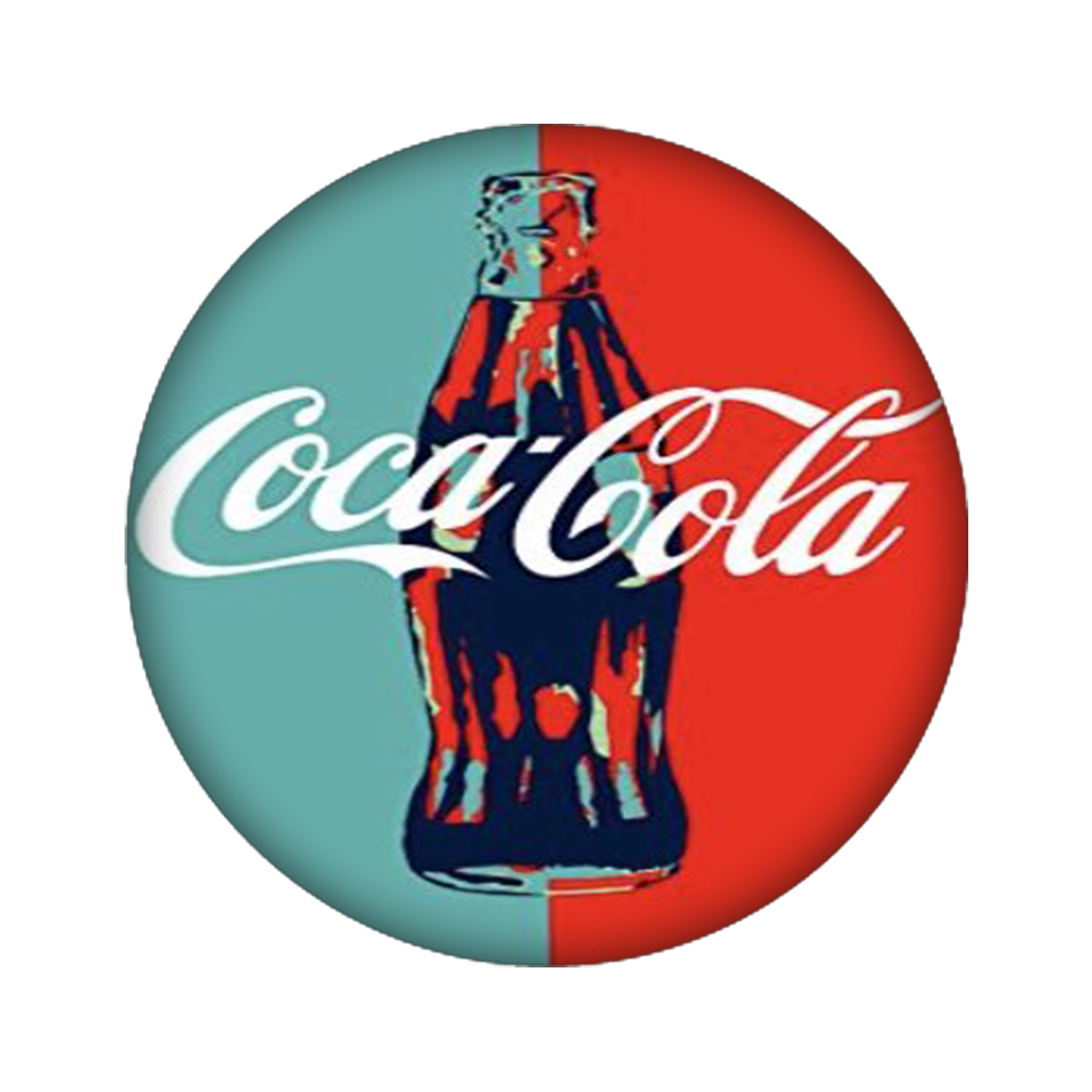 زیر لیوانی مدل کوکاکولا کد 1497