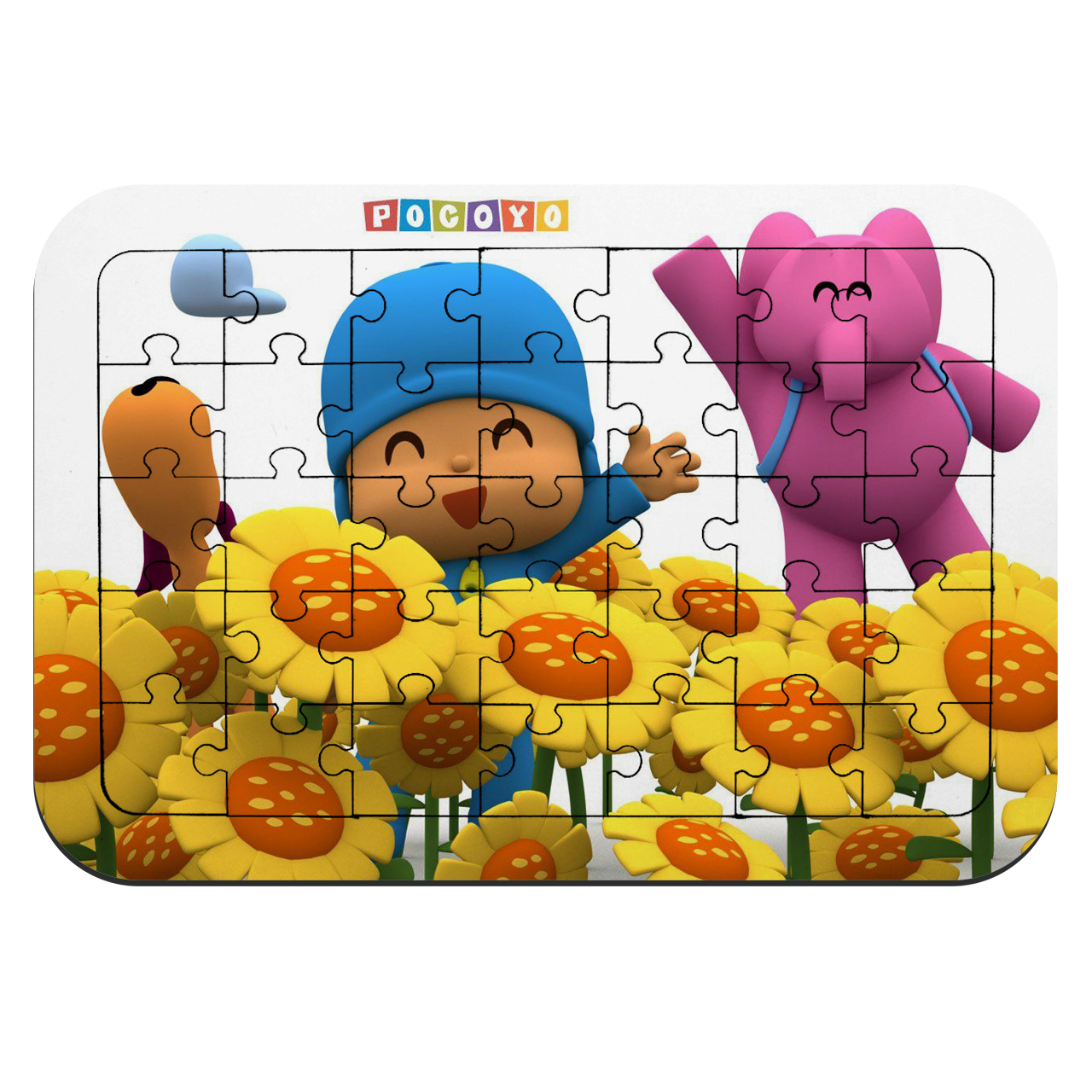 پازل 35 تکه طرح انیمیشن پوکویو مدل NI826