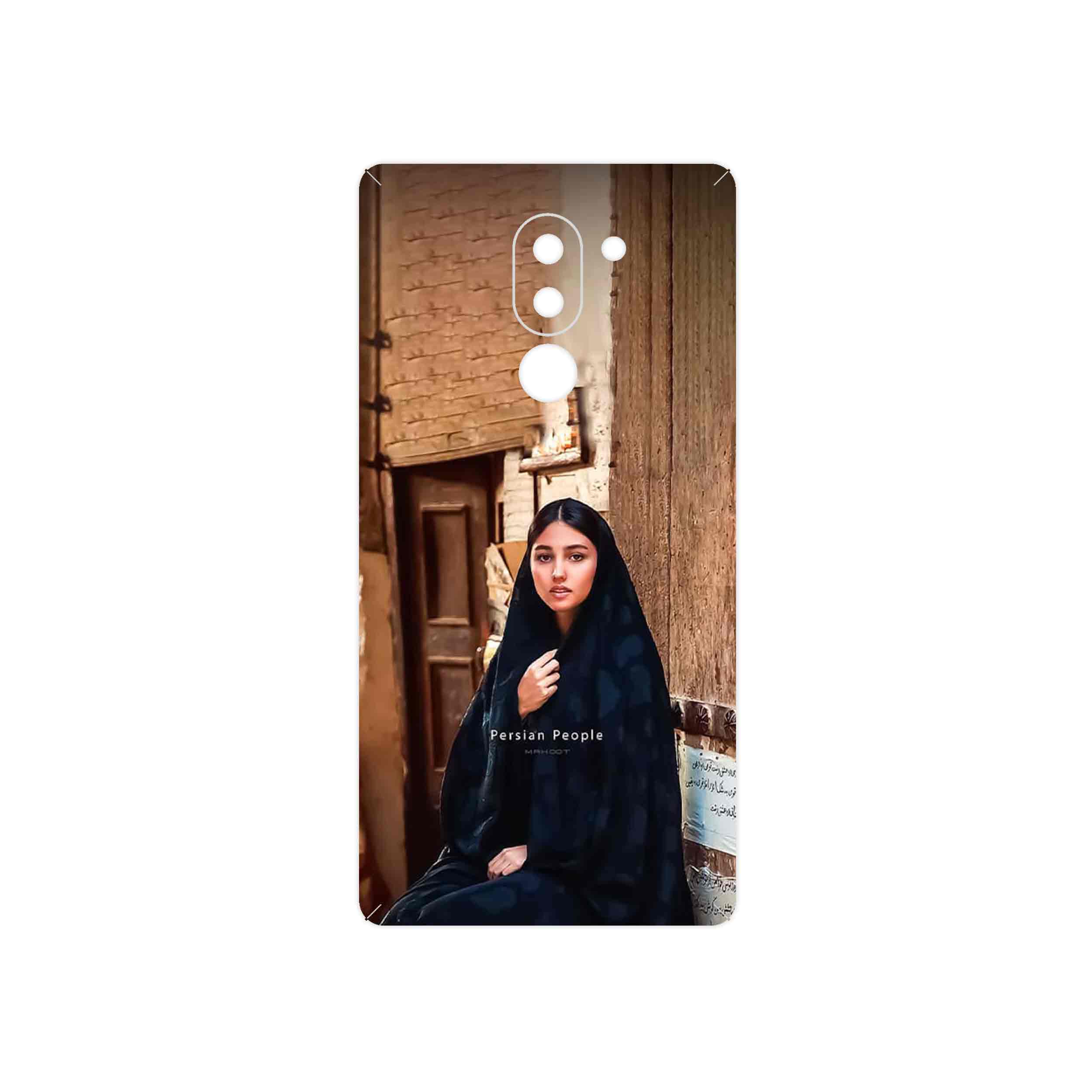 برچسب پوششی ماهوت مدل Portrait of an Iranian Woman مناسب برای گوشی موبایل آنر 6X