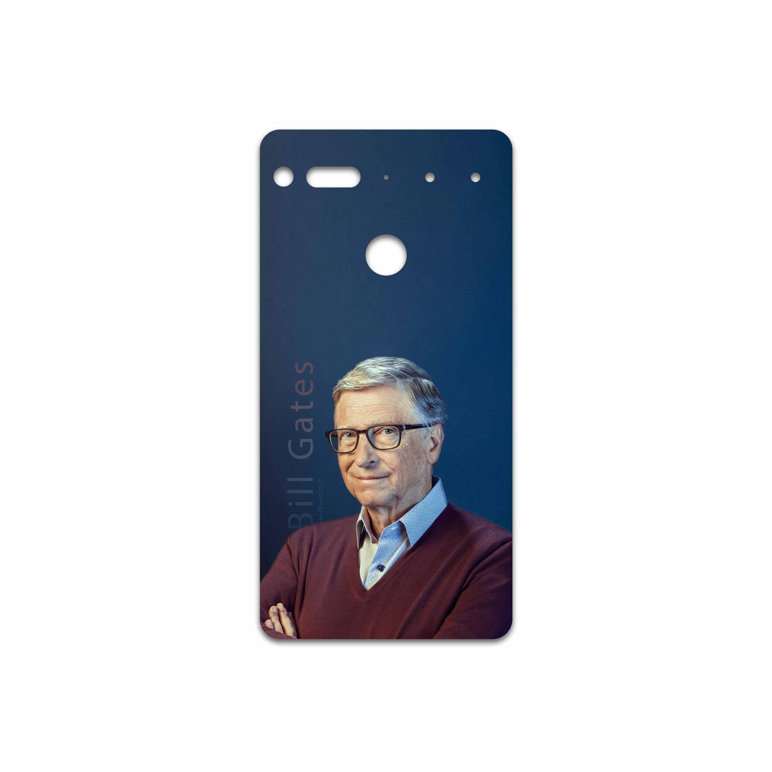 برچسب پوششی ماهوت مدل Bill Gates مناسب برای گوشی موبایل اسنشال PH1