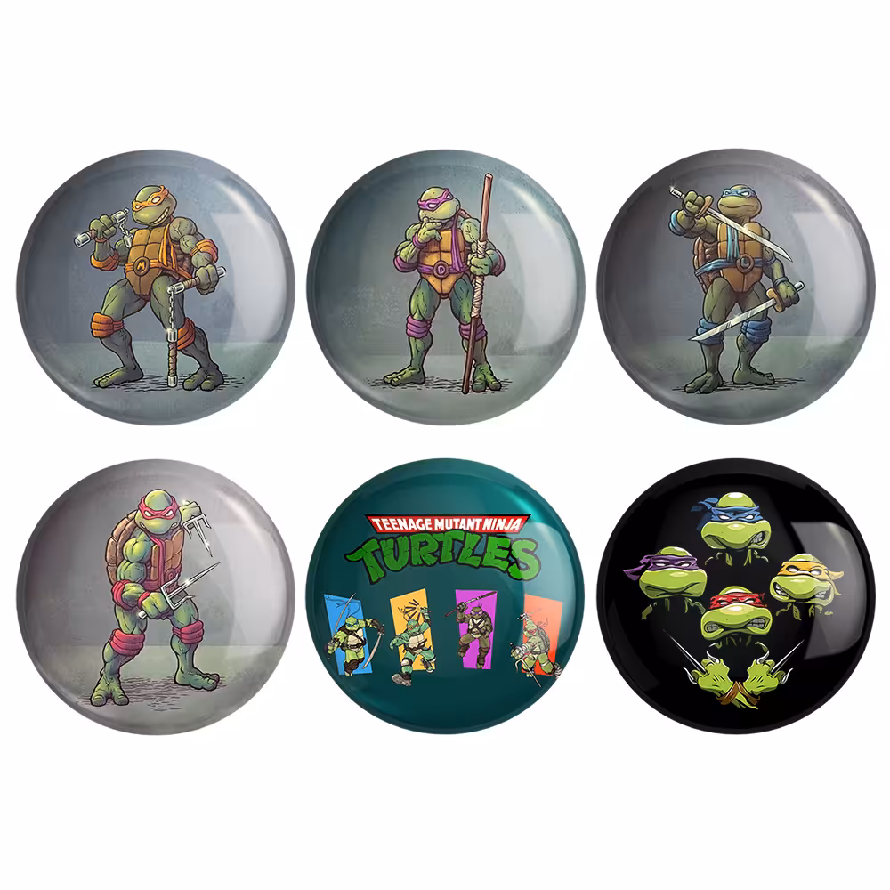 پیکسل خندالو مدل لاکپشت های نینجا کد 601A مجموعه 6 عددی