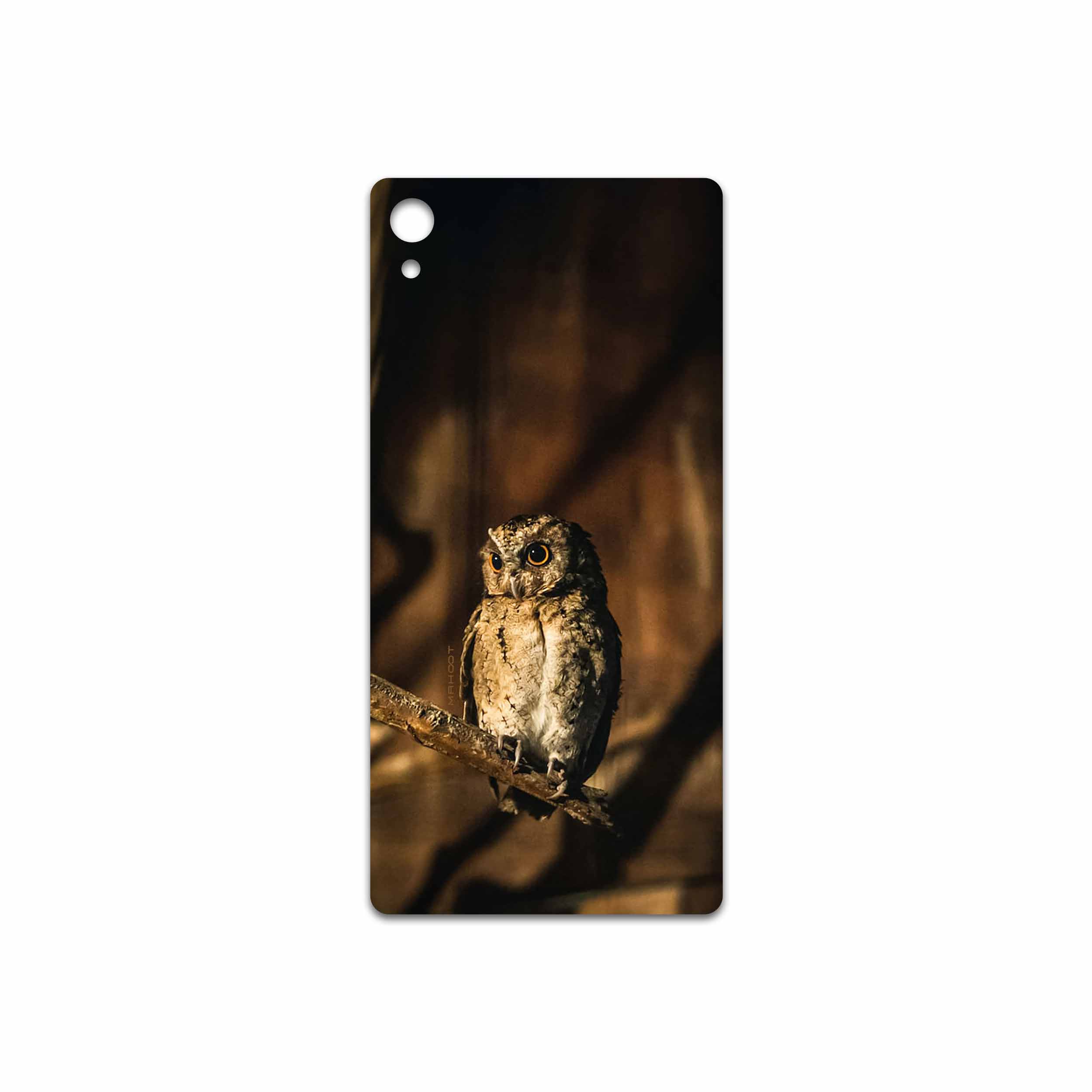 برچسب پوششی ماهوت مدل Owl مناسب برای گوشی موبایل سونی Xperia Z3 Plus