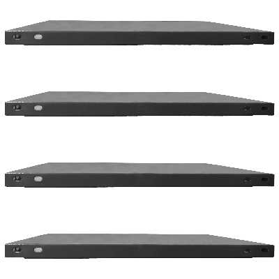 قفسه اداری مدل پیچی سایز 40x50 سانتی متر مجموعه چهار عددی