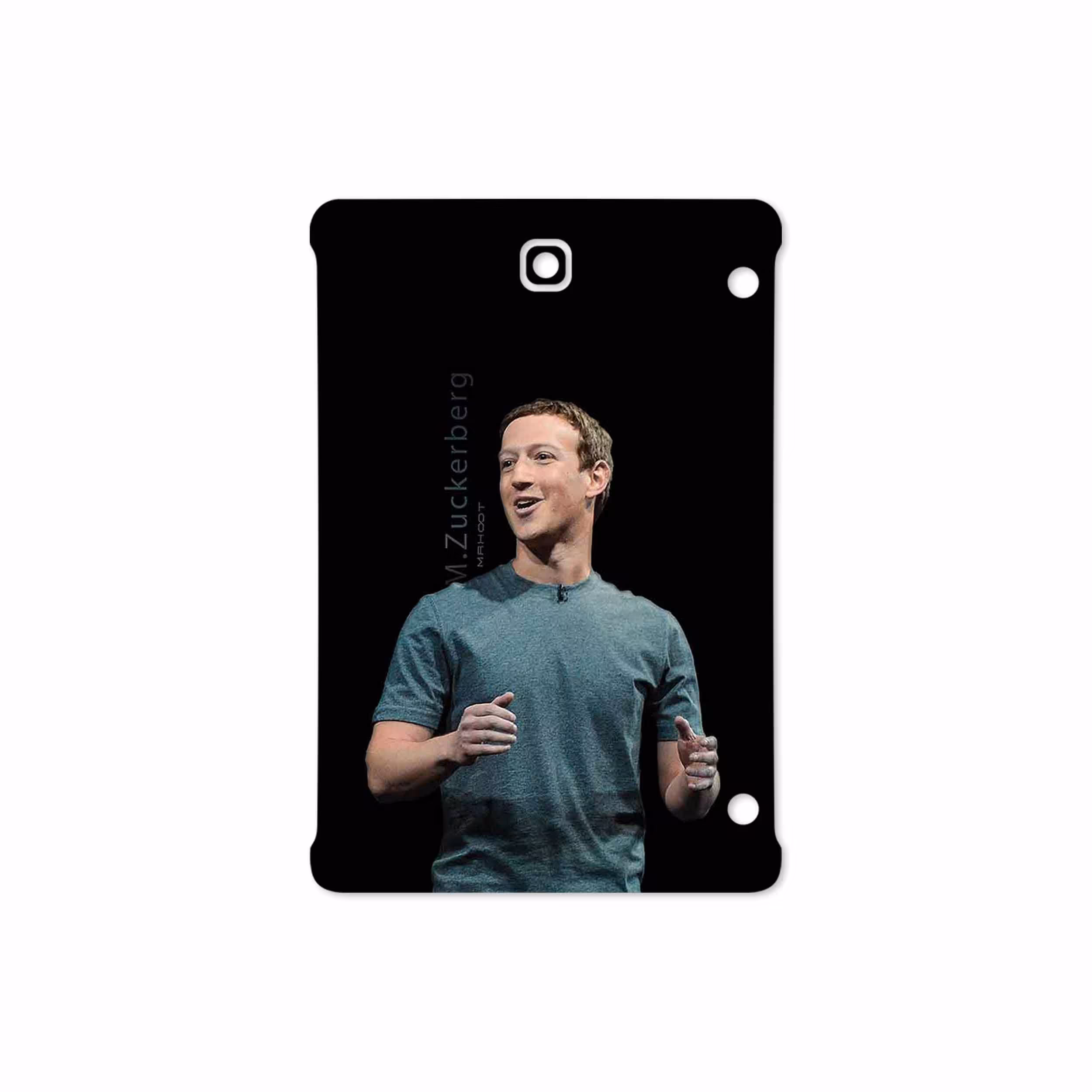 برچسب پوششی ماهوت مدل Mark Zuckerberg مناسب برای تبلت سامسونگ Galaxy Tab S2 8.0 2015 T710