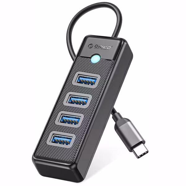 هاب 4 پورت USB3.0 اوریکو مدل ORICO PW4U-U3 با اتصال Type-C