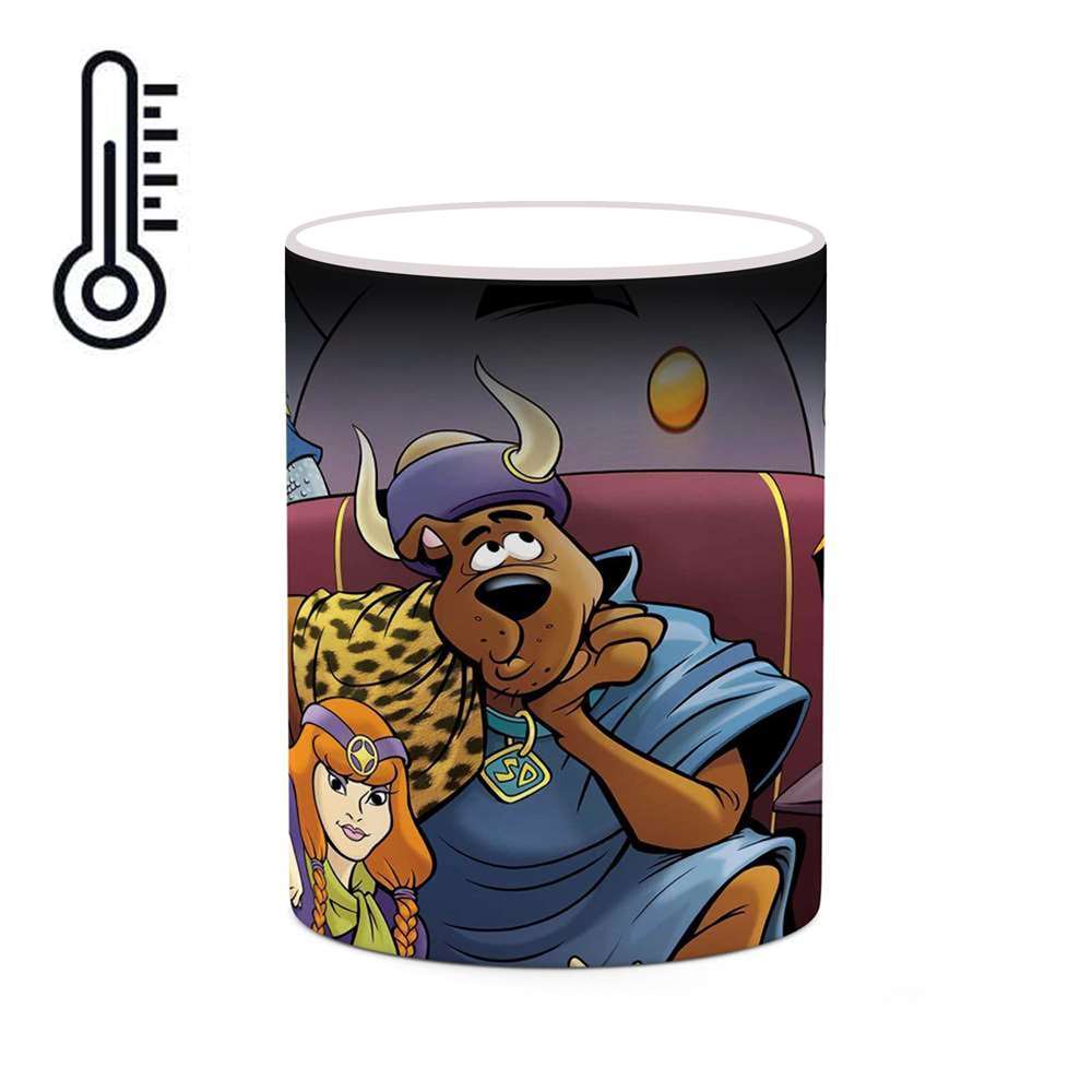 ماگ حرارتی کاکتی طرح کارتون Scooby Doo مدل mgh23073