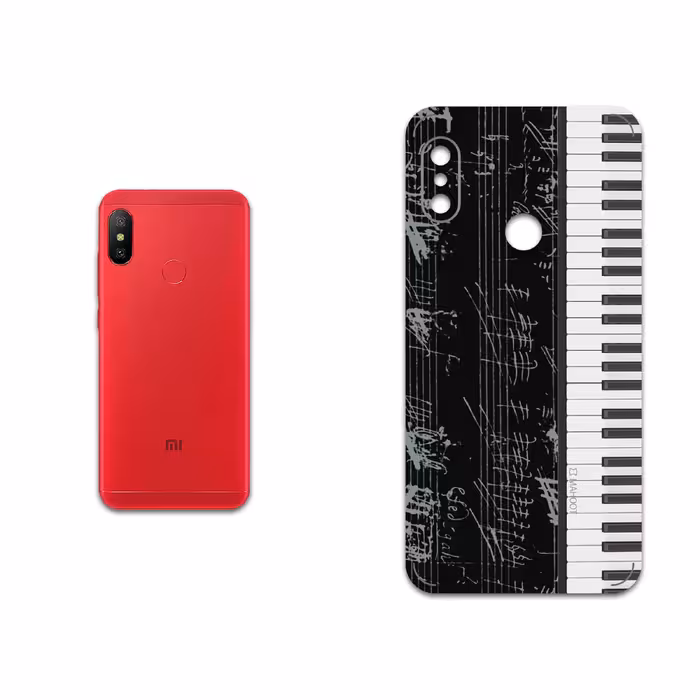 برچسب پوششی ماهوت مدل Piano-Instrument مناسب برای گوشی موبایل شیائومی Redmi 6 Pro