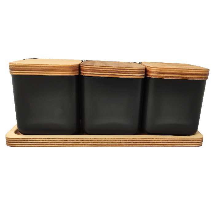 ست جا ادویه 3 پارچه رایکا کد JA011