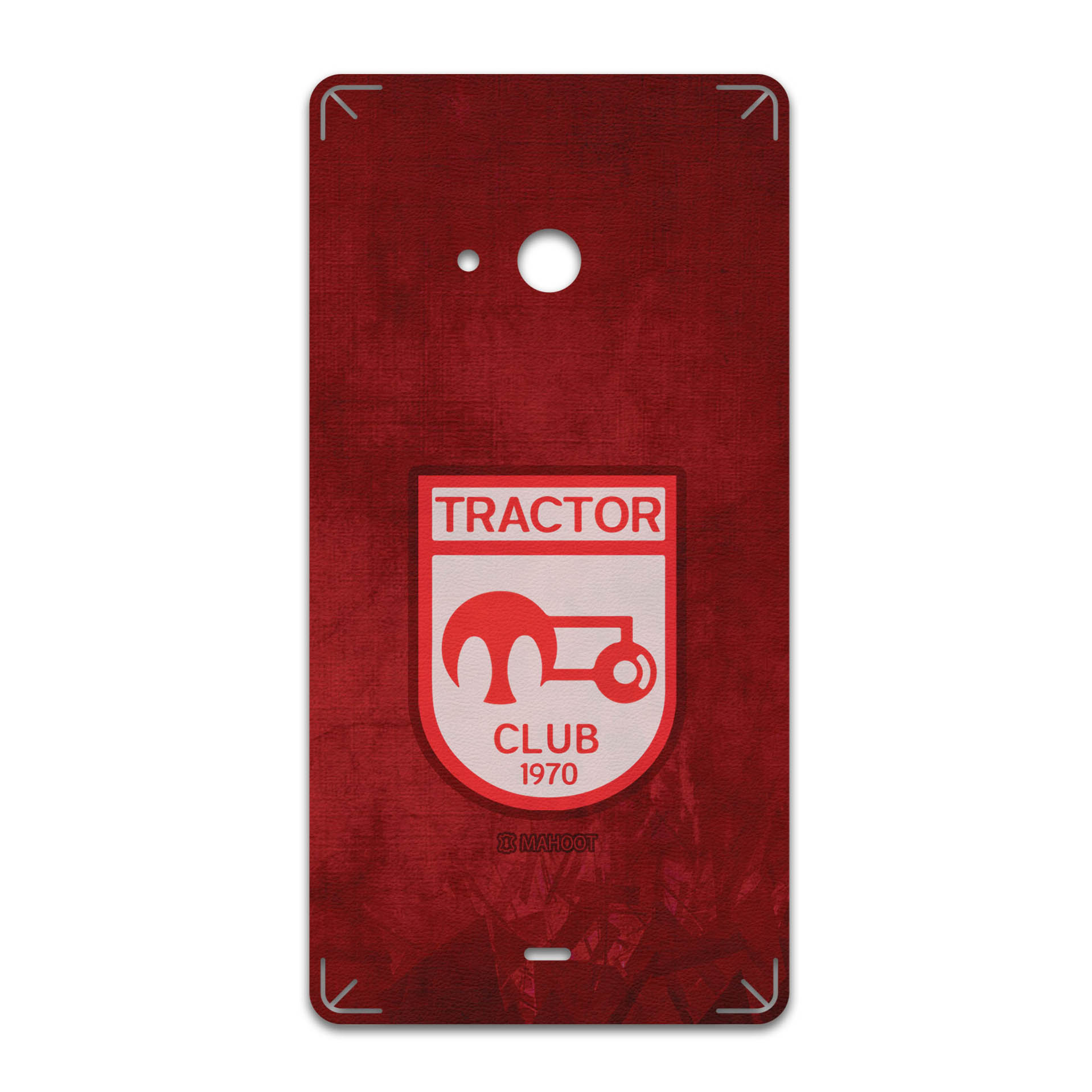 برچسب پوششی ماهوت مدل Tractor-FCمناسب برای گوشی موبایل مایکروسافت Lumia 540