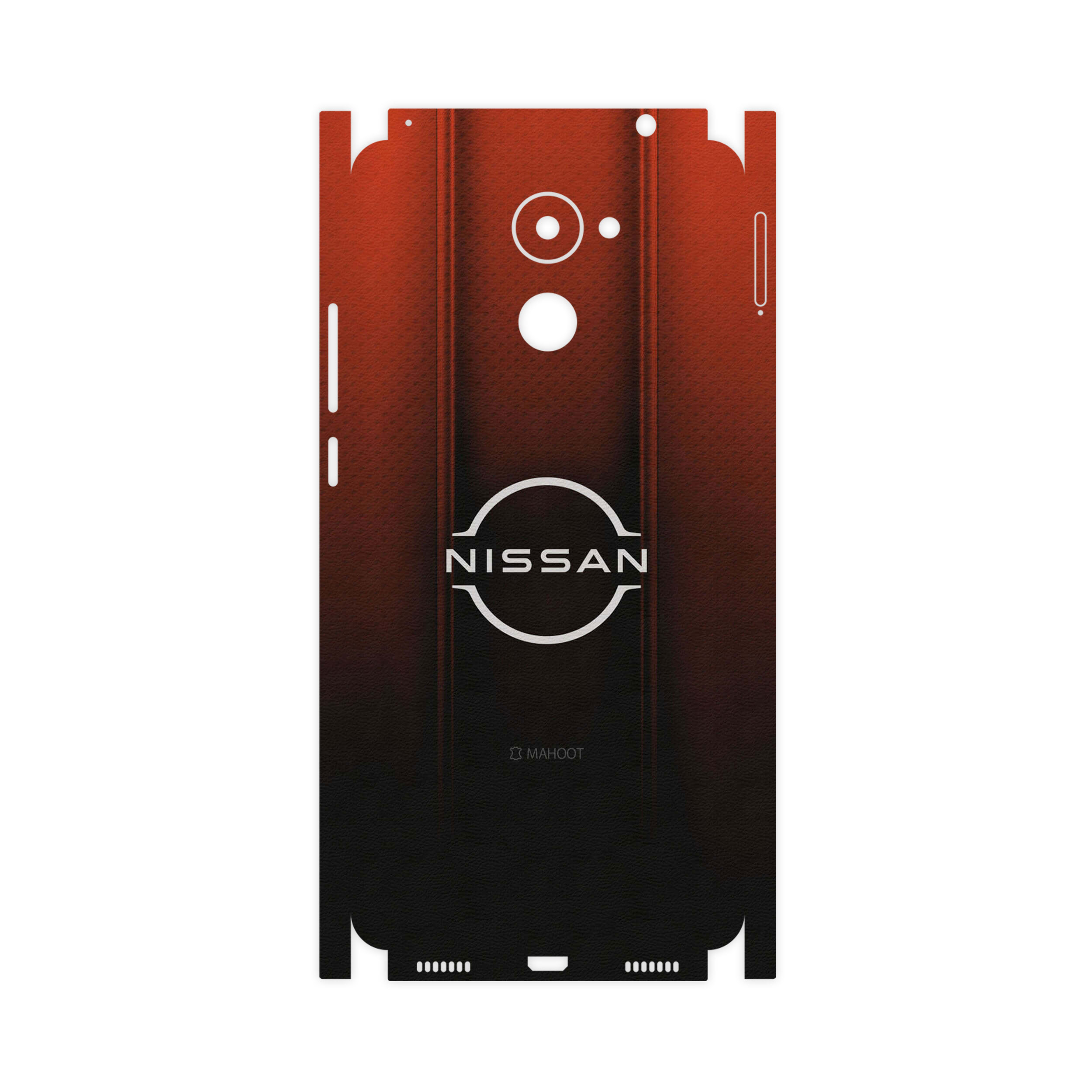 برچسب پوششی ماهوت مدل Nissan-FullSkin مناسب برای گوشی موبایل هوآوی Y7 Prime