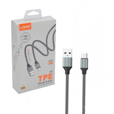 کابل شارژ تایپ سی LDNIO LS442 2M - یاسین کامپیوتر