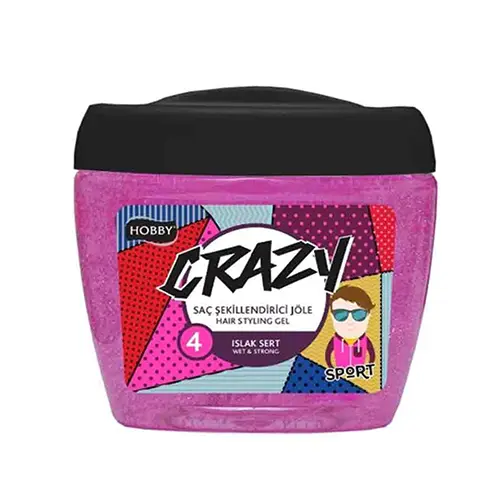 ژل موي نگهدارنده قوي Sport سري Crazy شماره 4 هوبي 700 ميل