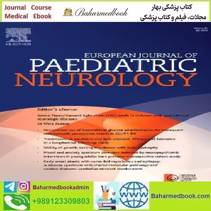 European Journal of Paediatric Neurology Volume 24 to 29 2