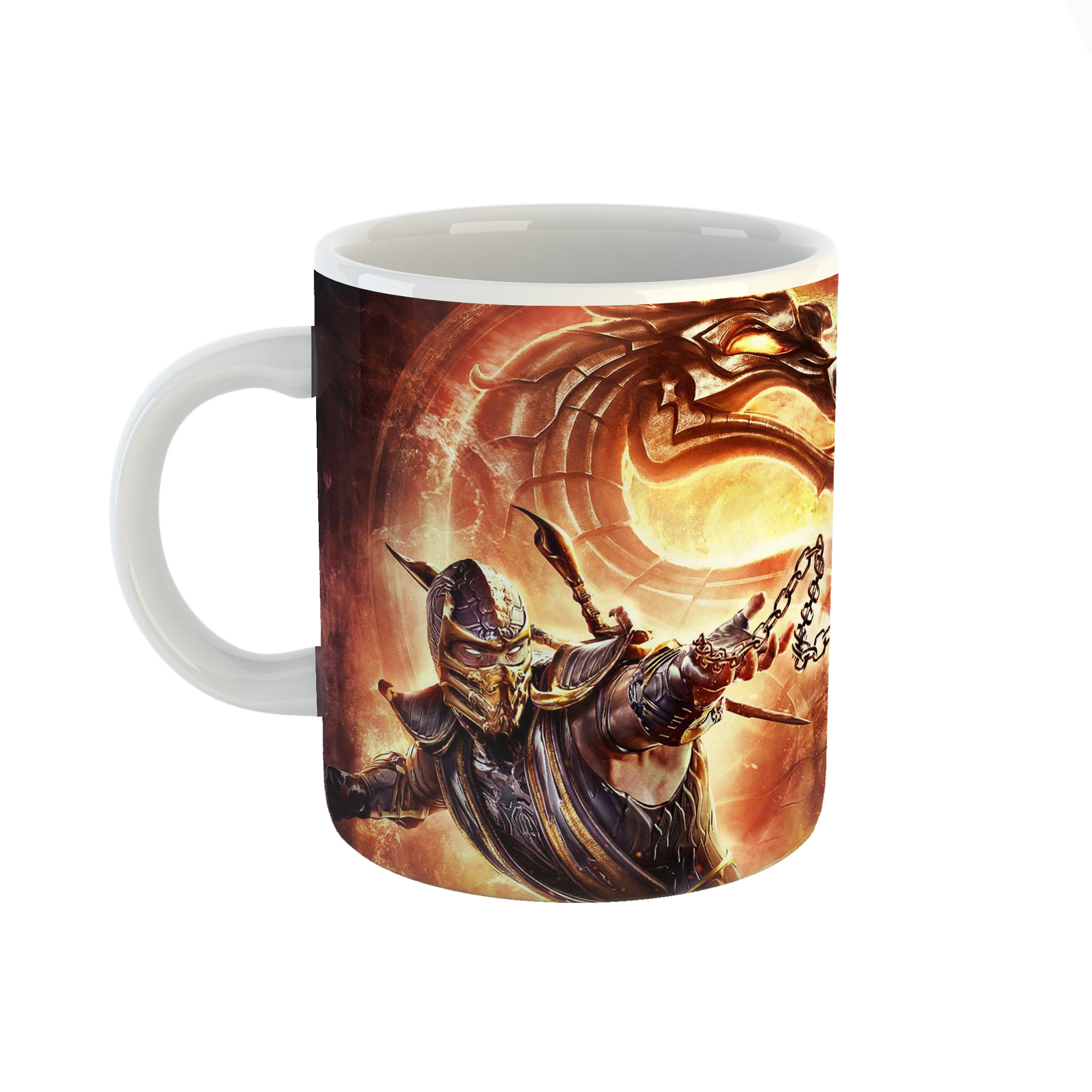 ماگ طرح Mortal Kombat مدل scorpion و subzero کد 05