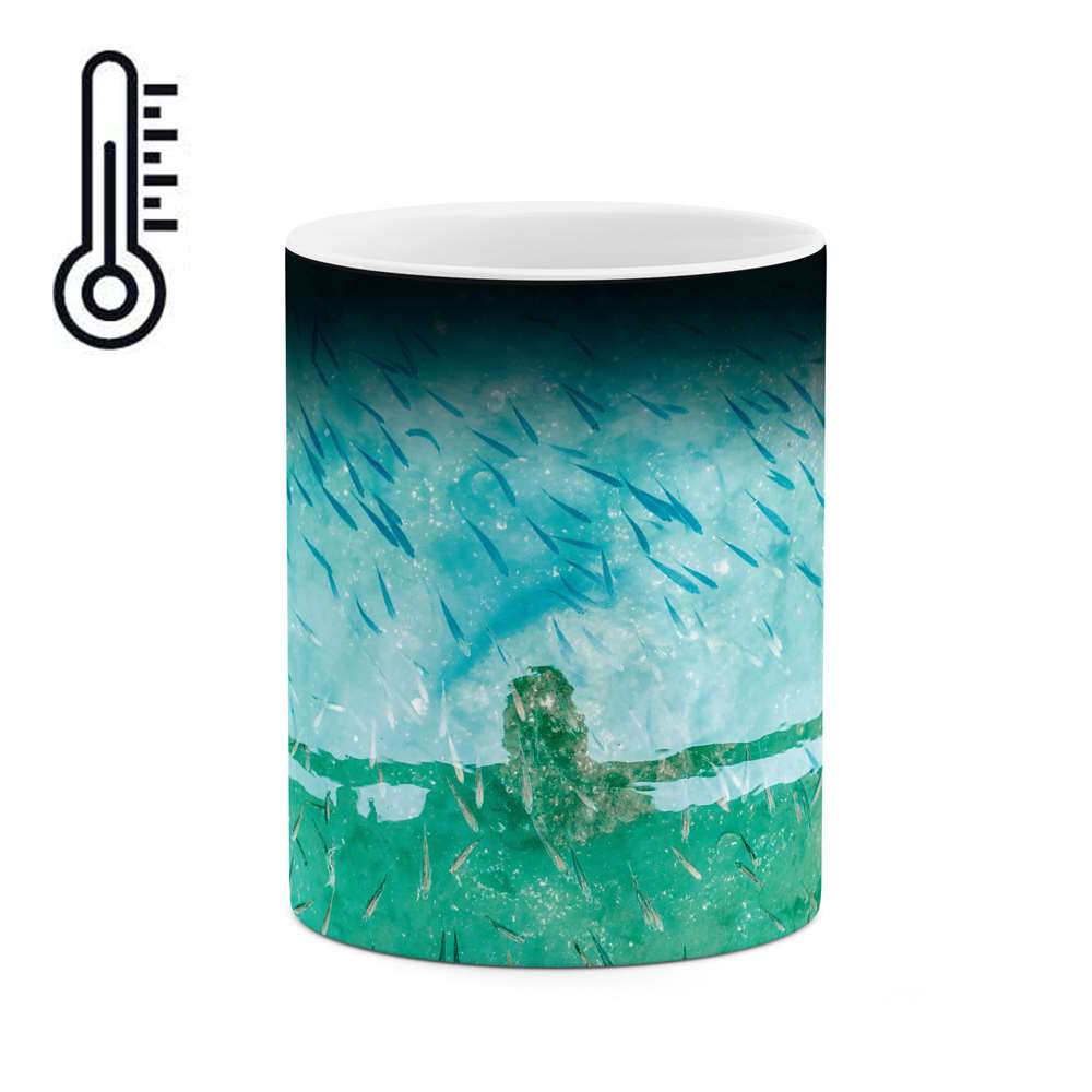 ماگ حرارتی طرح ماهی مدل mgph02972