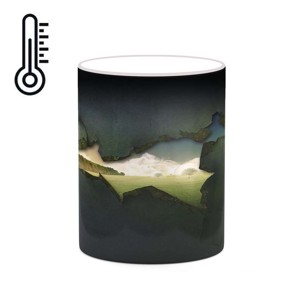 ماگ حرارتی کاکتی طرح فانتزی مدل mgh20608