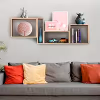 شلف دیواری مدل B18 مجموعه 4 عددی