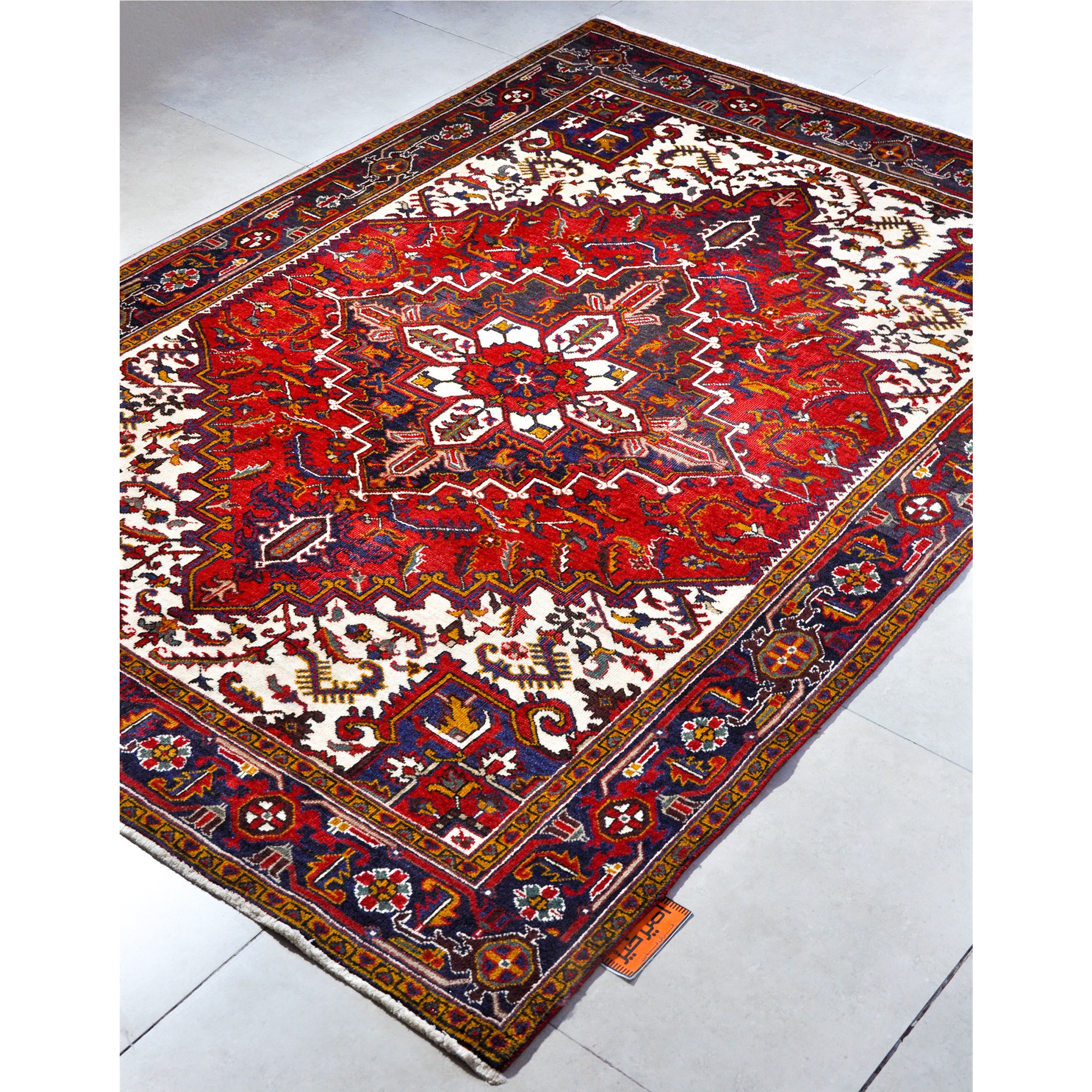 فرش دستبافت شش متری امیرخیز مدل ایلیاتی کد 110113