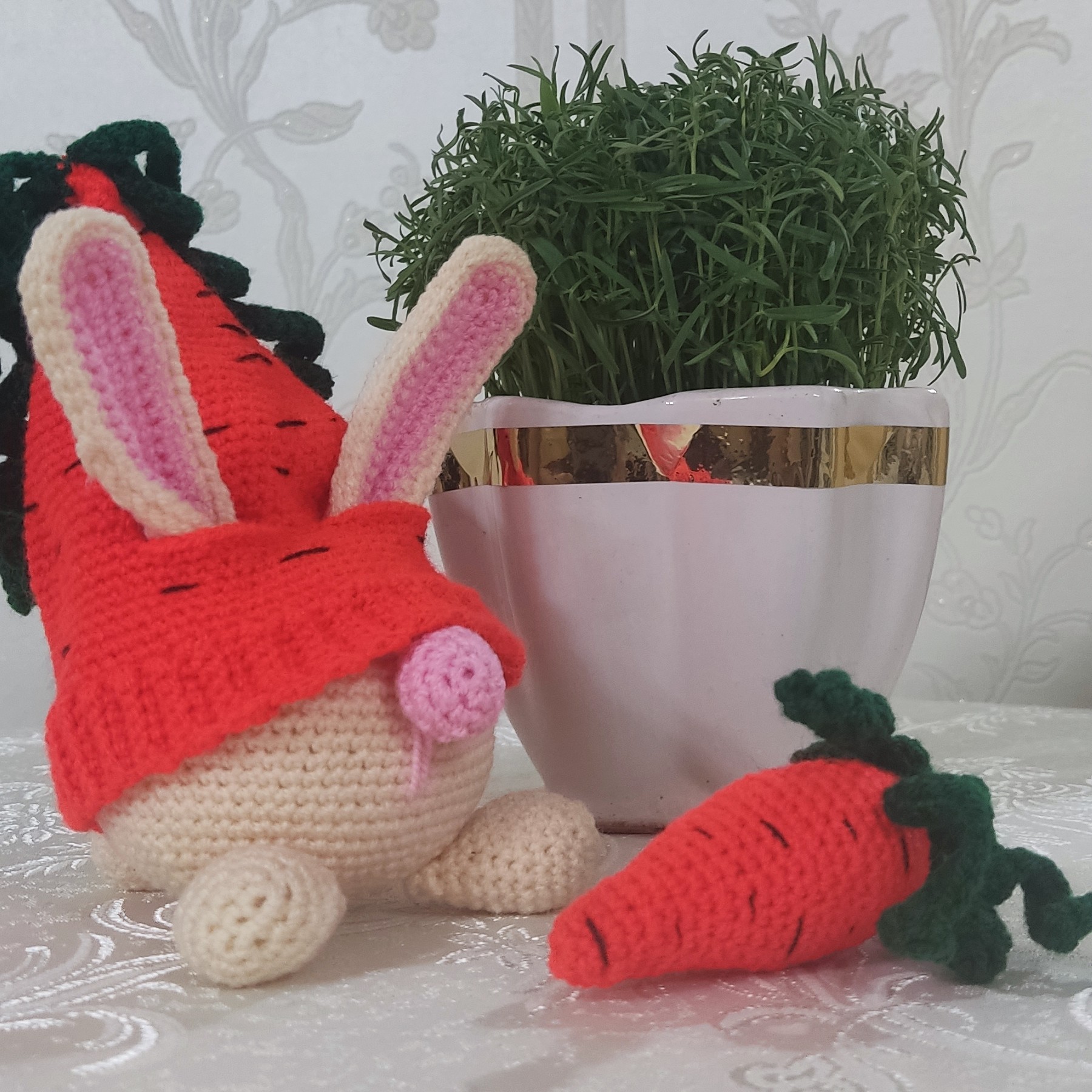 خرگوش بافتنی