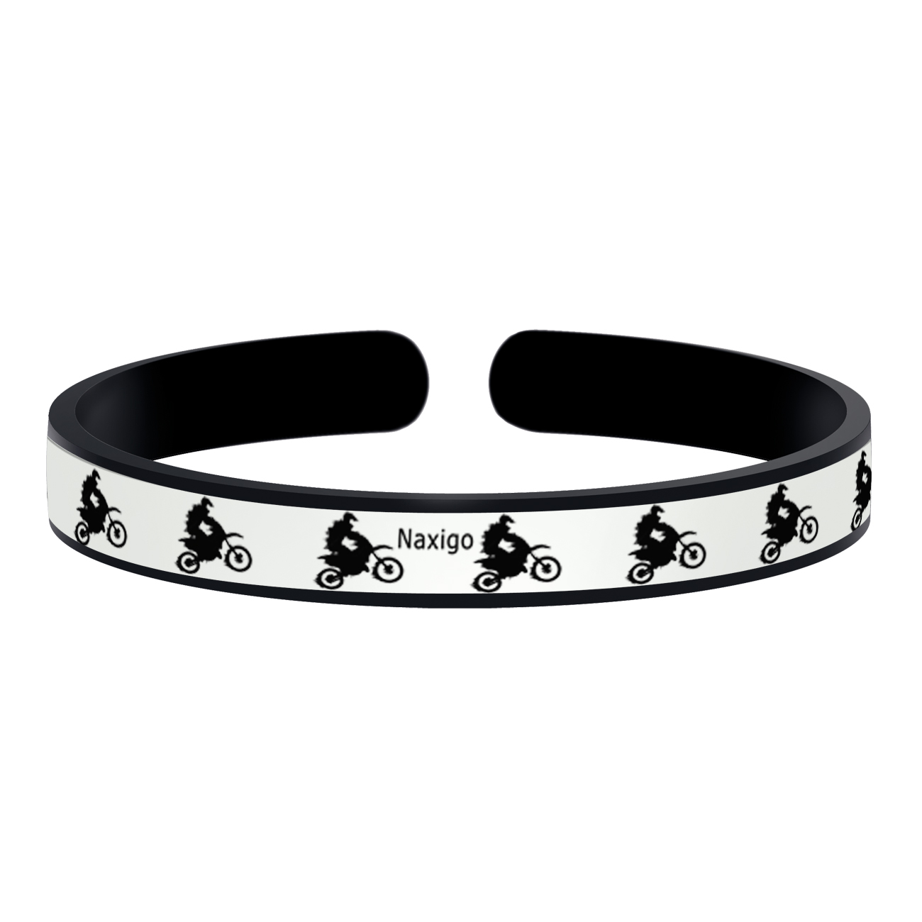 دستبند ناکسیگو طرح موتور کراس مدل BR5418