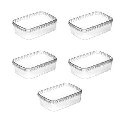 ظرف یکبار مصرف مدل 5 Yummy کد 555 بسته 5 عددی