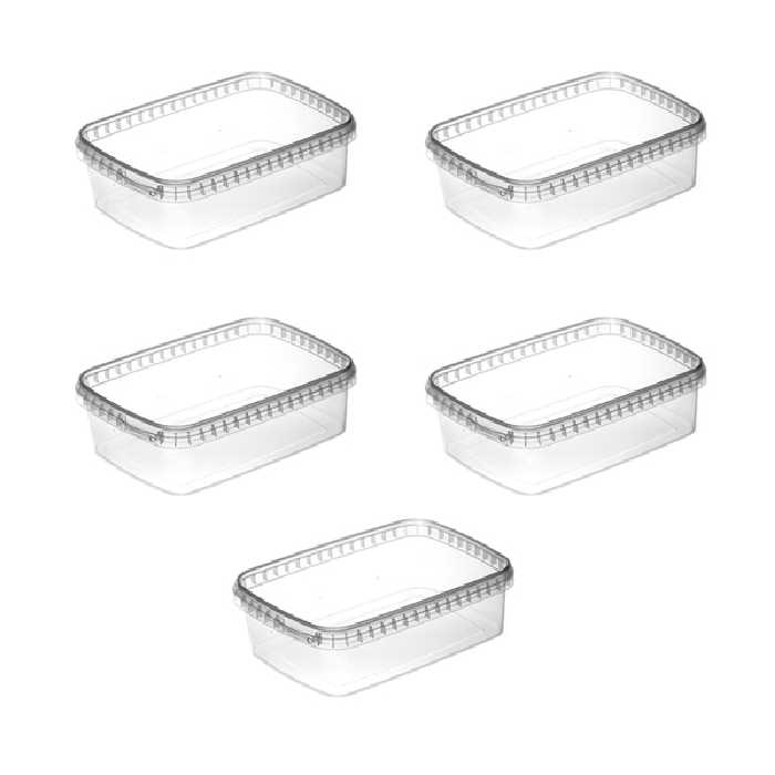 ظرف یکبار مصرف مدل 5 Yummy کد 555 بسته 5 عددی